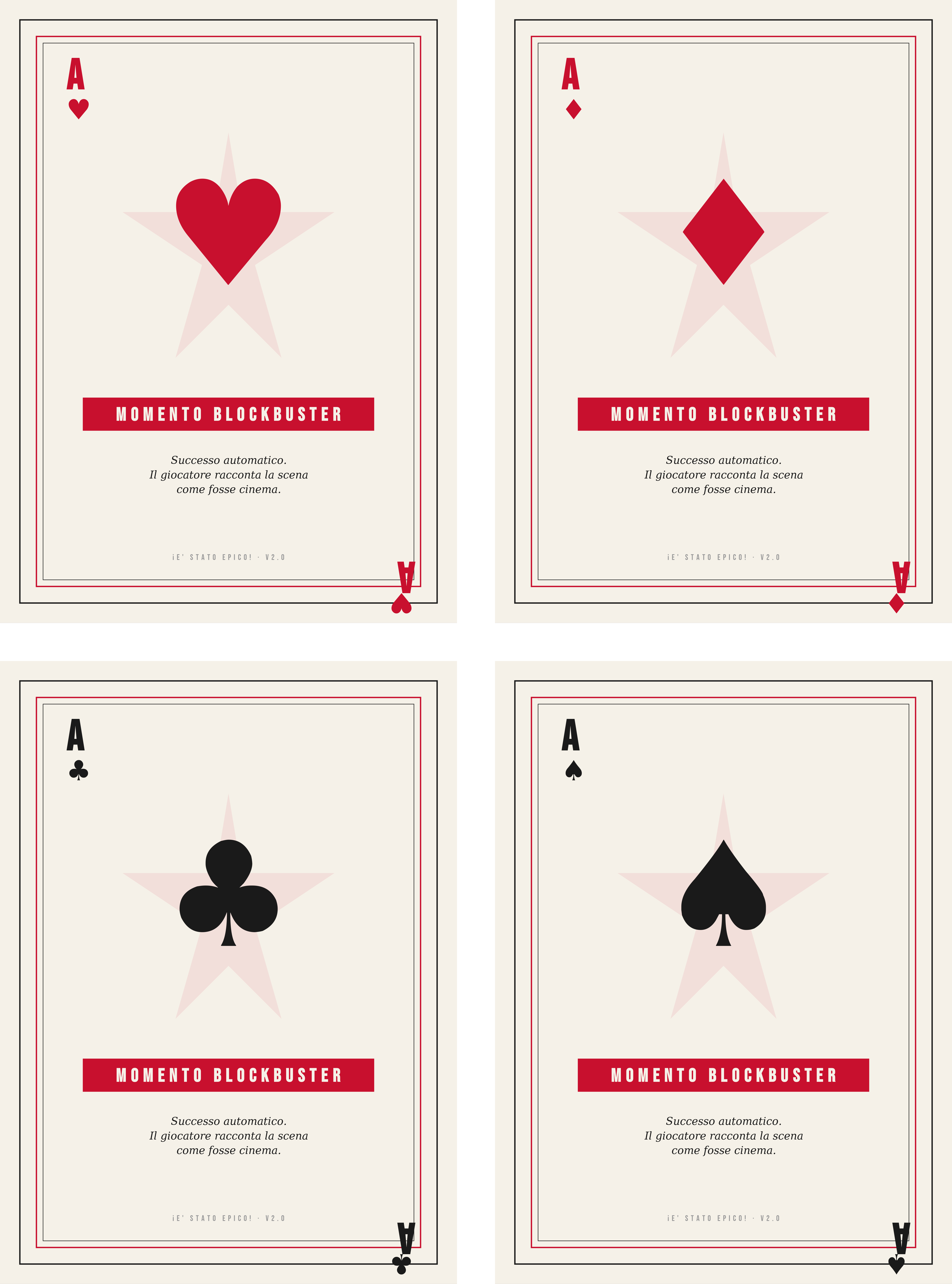 Four aces mug